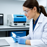 Personalized Bio-Printing in a Lab**

"A scientist in a sterile laboratory environment, fully clothed in appropriate lab attire, carefully examining a 3D printed tissue sample. Advanced bio-printing equipment is visible in the background. Focus on precision and innovation in regenerative medicine. Safe for work, appropriate content, professional, well-formed hands, perfect anatomy, natural proportions, modest lab coat, high resolution."

**