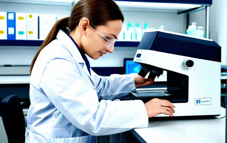 Bio-Printing in a Modern Lab**
"A biotechnologist in a clean, modern laboratory, fully clothed in appropriate lab attire, working with a bio-printer creating a tissue sample. Microscopes and scientific equipment are visible in the background. The scene is well-lit and professional. Focus on the advanced technology and the scientist's dedication. Perfect anatomy, correct proportions, safe for work, appropriate content, professional, high quality, well-formed hands, proper finger count, natural body proportions."
**
