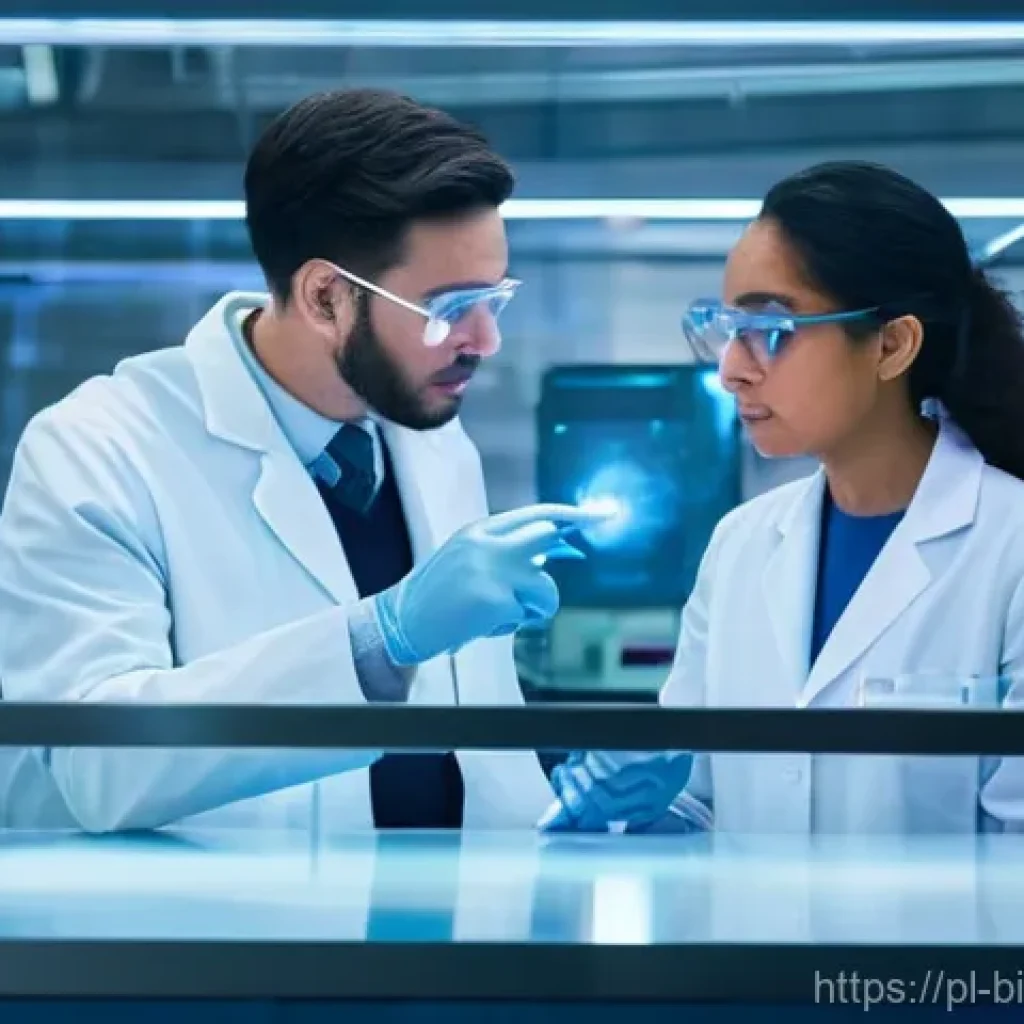 바이오프린팅의 국제적 협력 사례 - **Prompt 1: The Dawn of Bioprinted Organs in a High-Tech Lab**
"A clean, futuristic bioprinting ...