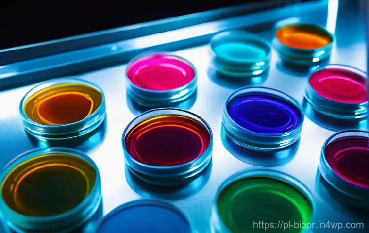 바이오프린팅 기술의 글로벌 시장 경쟁력 - **Prompt:** A state-of-the-art bioprinting laboratory. In the center, a sophisticated 3D bioprinter ...